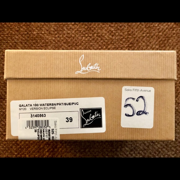 Christian Louboutin Purple Snakeskin/Suede Pumps - Picture 7 of 8